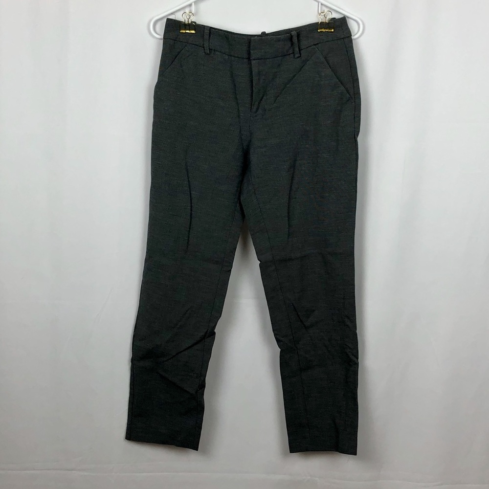 Merona heather gray cotton classic pants 4 - Picture 1 of 5